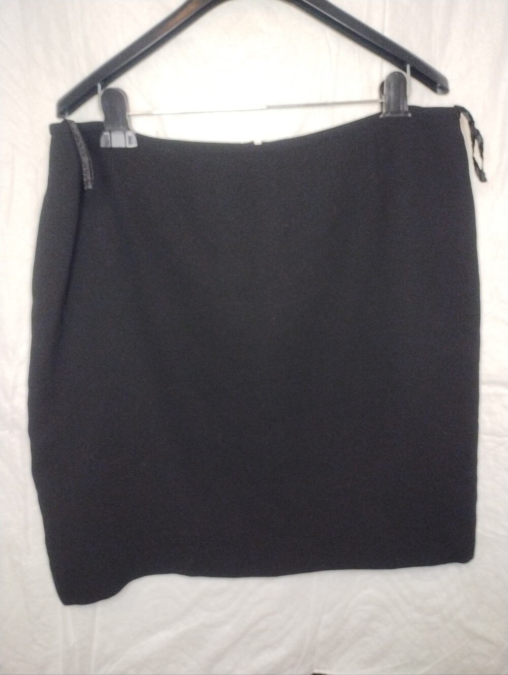 Black straight Skirt Size 16P- Fully Lined- unknown